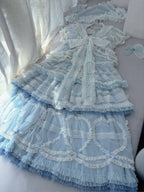 Dot Tulle - Tiered Classic Lolita JSK & Cardigan Coordinate and Accessories - image 13