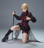 Batwing Vampire - Gothic Ouji Shirt & Shorts Coordinate - image 13