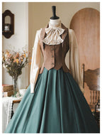 The Woodland Basket 4.0 - Long Classic Lolita Skirt with Matching Headbow - image 14