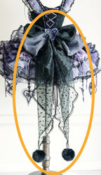 Rock Sweetheart - Gothic Witch Lolita JSK Full Set - image 14