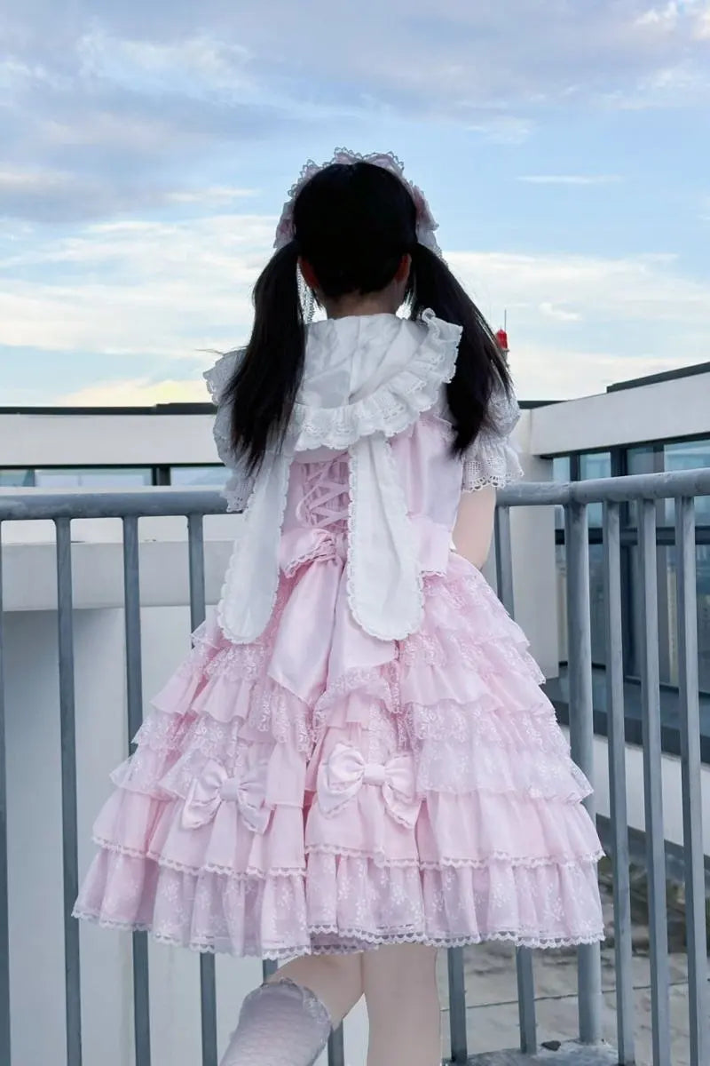 Baby Rabbit - Detachable Rabbit-Ear Hood Lolita Blouse - image 15