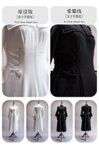 Raven Messenger - Plus Size Gothic Lolita OP with Optional Hat - image 17