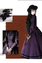 Raven Messenger - Plus Size Gothic Lolita OP with Optional Hat - image 18