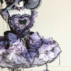Rock Sweetheart - Gothic Witch Lolita JSK Full Set - image 18