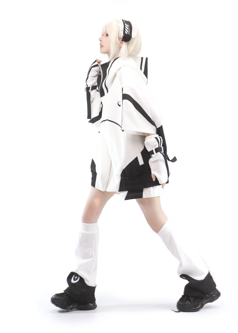 Star and Moon Academy Ouji Hooded Jacket & Shorts Coordinate - image 19