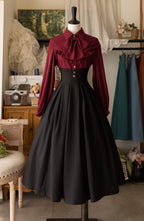 The Woodland Basket 4.0 - Long Classic Lolita Skirt with Matching Headbow - image 19