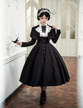 Poems of the Dark Night - Gothic Lolita JSK, Jacket and Blouse Coordinate - image 1