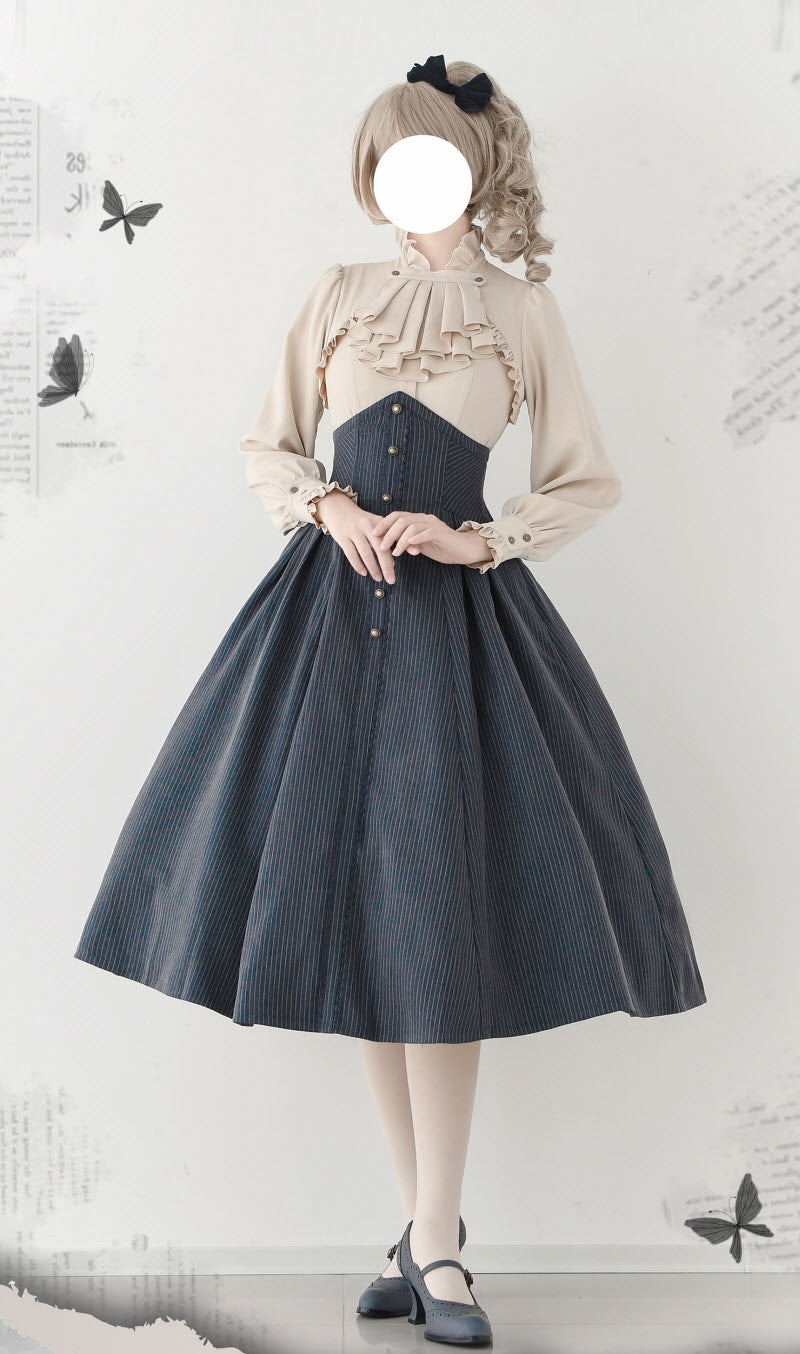 Forest Letter - Vintage Classic Lolita Skirt - image 1