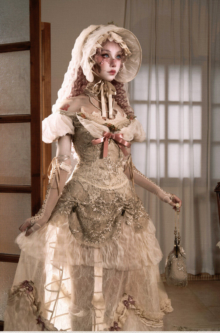 Cupid's Verse-Casket - Vintage Lolita Bonnet, Bunny-Ear & Flat Hats - image 1