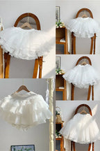 Lace-Trim Petticoats and Bloomers - 35, 45 & 55cm - image 1