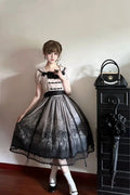 Decaying Garden - Gothic Lolita OP Dresses with Matching Accessories - image 1
