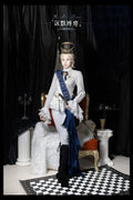 The Silent Battle - Ouji Coat, Cape and Blouse Set - image 1
