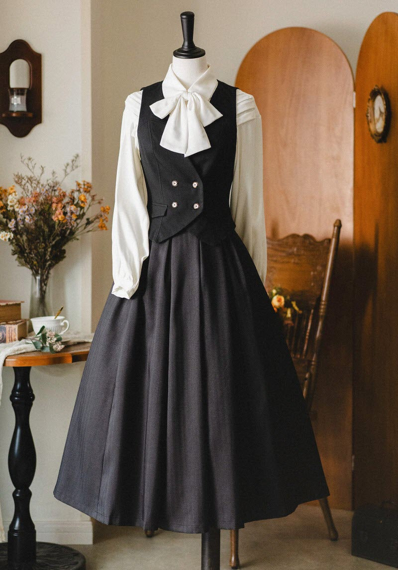 The Woodland Basket 4.0 - Classic Lolita V-Neck Vest - image 1
