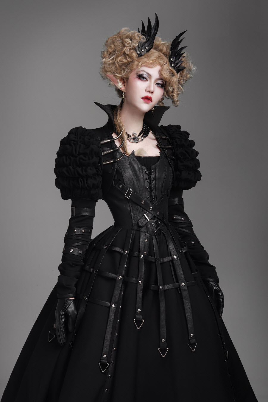 Wilde Jagd - Structured Gothic Lolita Bolero & JSK Set - image 1