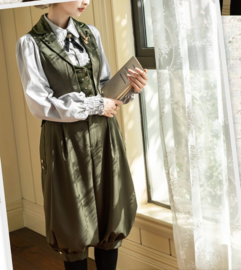 Minerva's Stitches - High-Waist Ouji Breeches - image 1