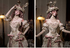 Cupid's Verse-Casket - Heart-Shaped Rococo Lolita Corset & Matching Pieces - image 20