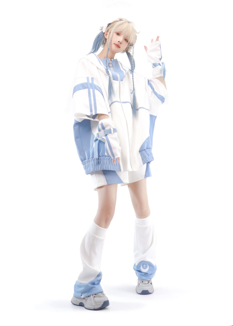 Star and Moon Academy Ouji Hooded Jacket & Shorts Coordinate - image 21