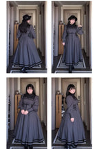 Raven Messenger - Plus Size Gothic Lolita OP with Optional Hat - image 23