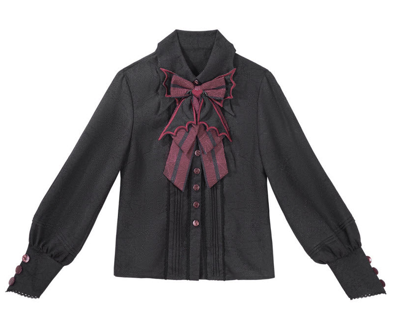 Batwing Vampire - Gothic Ouji Shirt & Shorts Coordinate - image 2