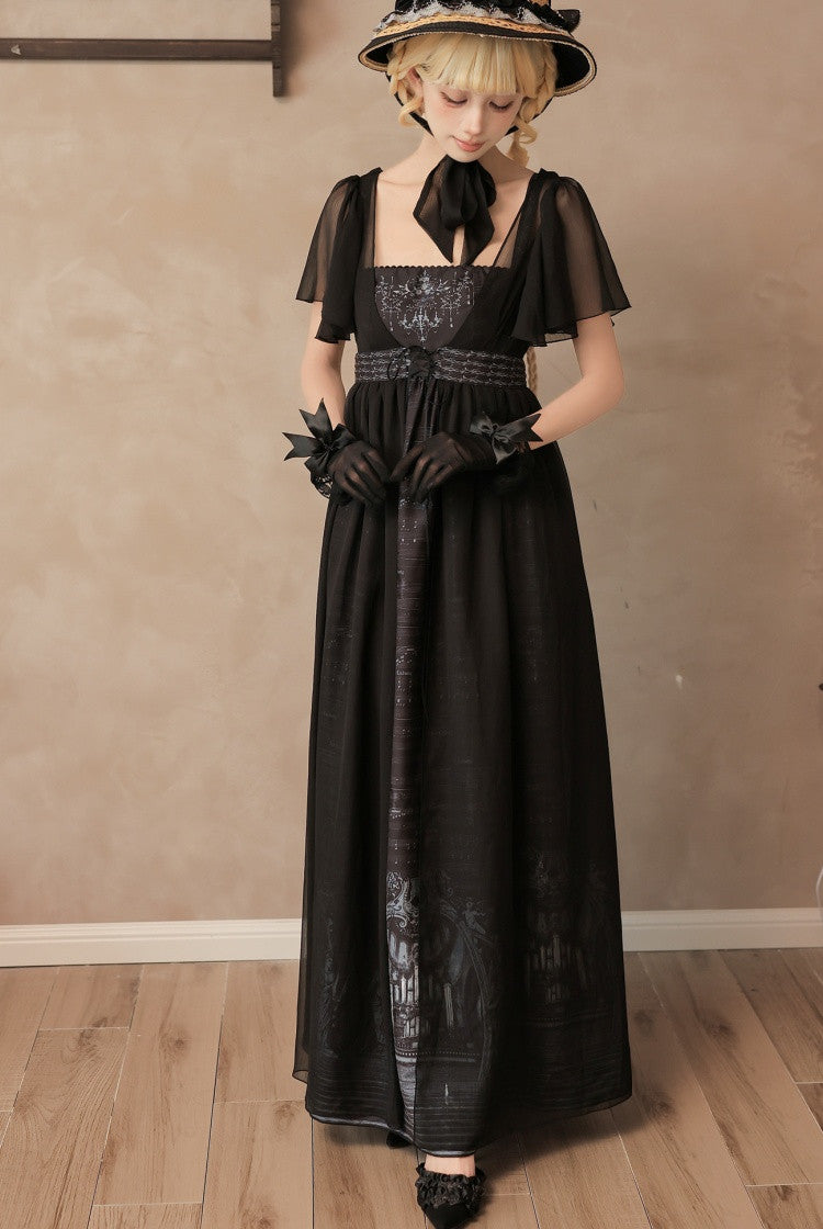 Musical Palmer III Gothic Lolita Regency Dress Set - image 2
