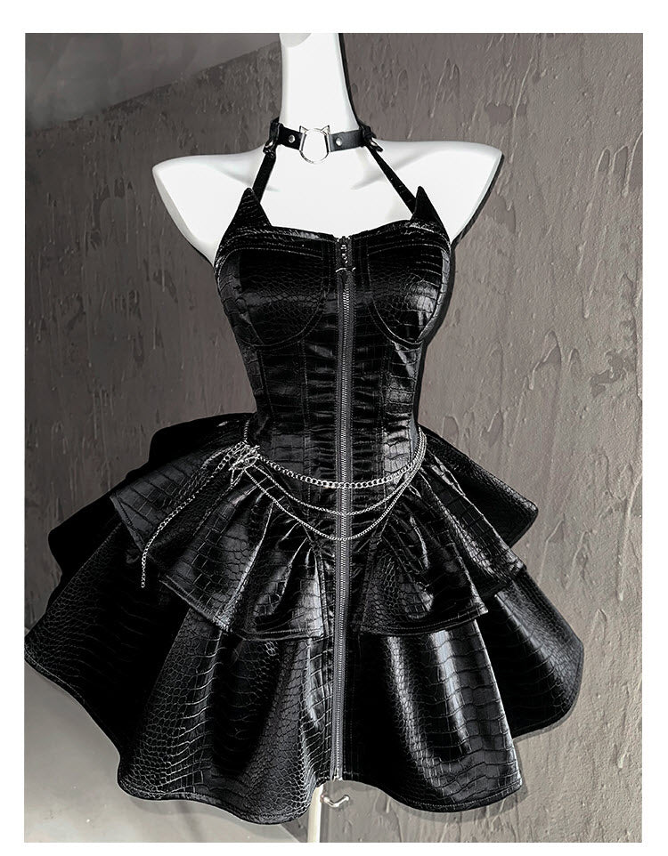 The Crocodile Evolved Cat - Gothic Lolita JSK and Matching Pieces - image 2