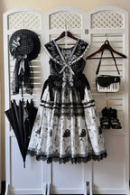 Meow Melodious Tone Musical Cat Classic Lolita JSK and Accessories - image 2