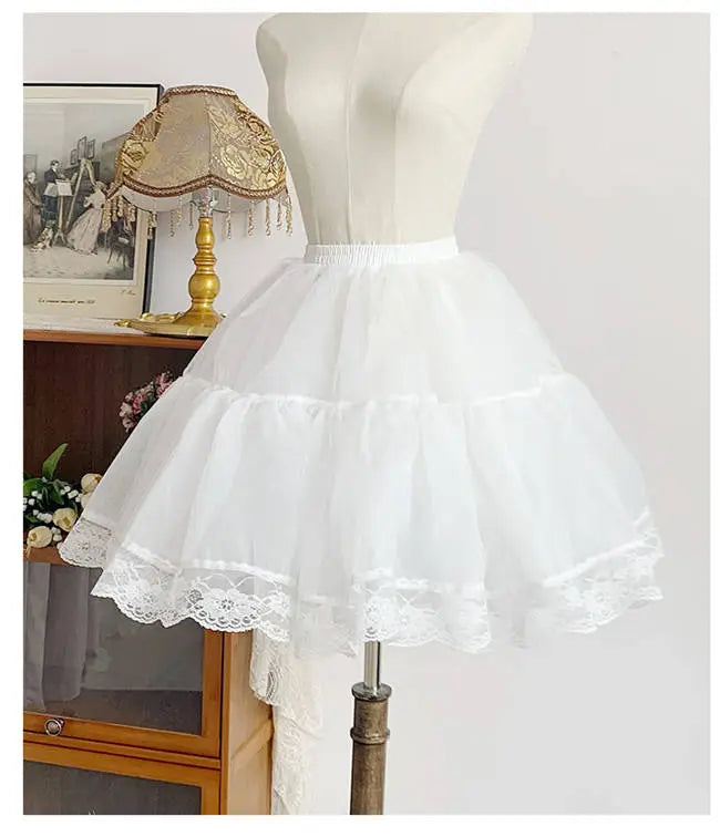 Lace-Trim Petticoats and Bloomers - 35, 45 & 55cm - image 2
