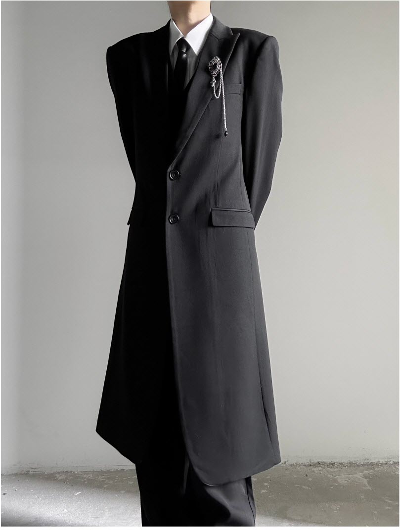 Vintage Echo - Long Ouji Suit Jacket - image 3