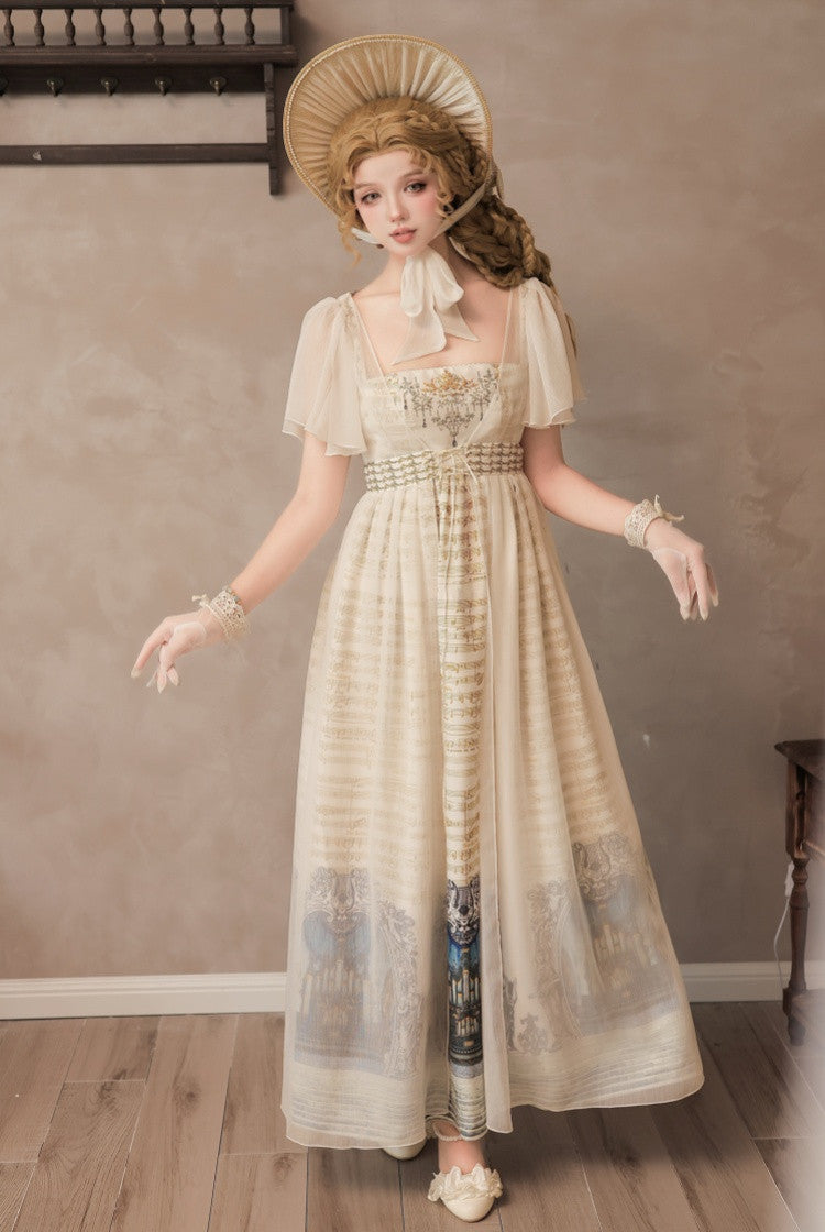 Musical Palmer III Gothic Lolita Regency Dress Set - image 3