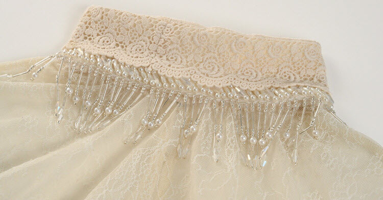 Cupid's Verse-Casket - Victorian Lace Lolita Cape & Necklace Collection - image 4
