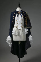 The Silent Battle - Ouji Coat, Cape and Blouse Set - image 4