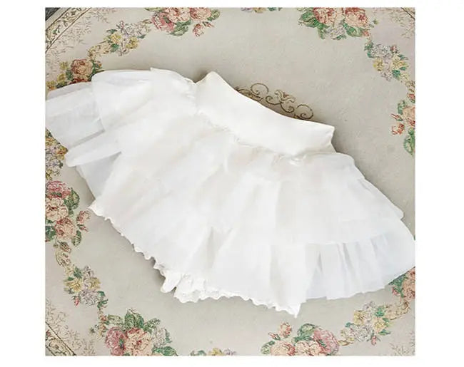 Lace-Trim Petticoats and Bloomers - 35, 45 & 55cm - image 4