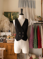 The Woodland Basket 4.0 - Classic Lolita V-Neck Vest - image 4