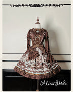 Little Bear Chocolate - Sweet Lolita Salopette and JSK - image 4