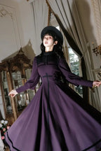 Raven Messenger - Plus Size Gothic Lolita OP with Optional Hat - image 4