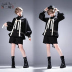 Misty City - Sailor-Collar Ouji Coat & Shorts Set - image 5
