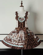 Little Bear Chocolate - Sweet Lolita Salopette and JSK - image 5