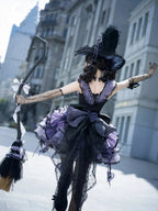 Rock Sweetheart - Gothic Witch Lolita JSK Full Set - image 5