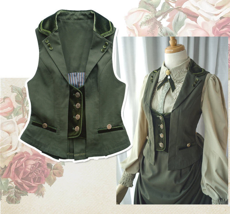 Minerva's Stitches - Tailored Ouji Vest - image 5