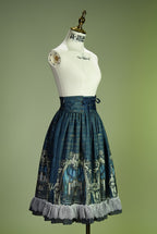 Musical Palmer III Music-Score High-Waist Lolita Midi Skirt - image 5