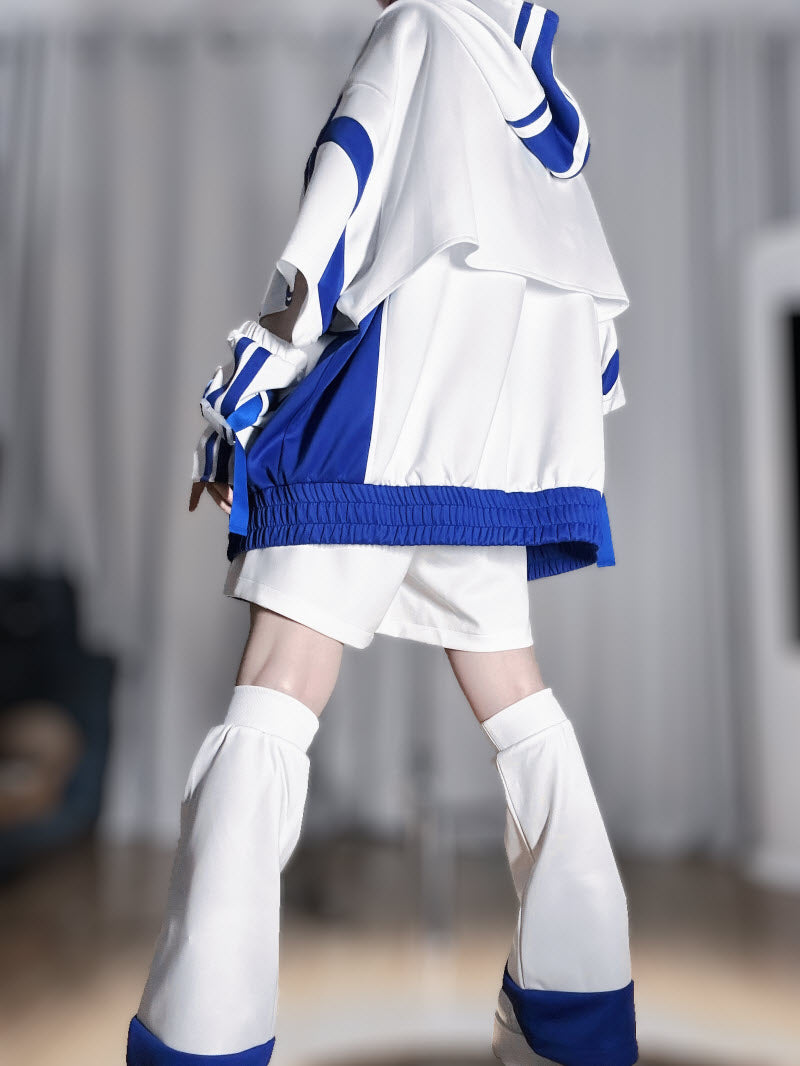 Star and Moon Academy Ouji Hooded Jacket & Shorts Coordinate - image 5