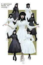 Raven Messenger - Plus Size Gothic Lolita OP with Optional Hat - image 5