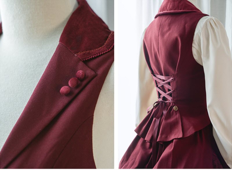 Minerva's Stitches - Tailored Ouji Vest - image 6