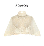 Cupid's Verse-Casket - Victorian Lace Lolita Cape & Necklace Collection - image 6