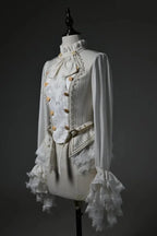 The Silent Battle - Ouji Coat, Cape and Blouse Set - image 6