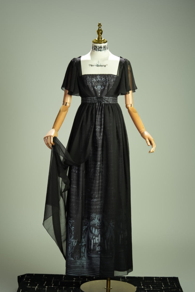 Musical Palmer III Gothic Lolita Regency Dress Set - image 6