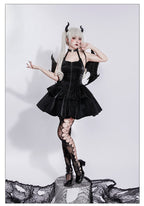 The Crocodile Evolved Cat - Gothic Lolita JSK and Matching Pieces - image 6