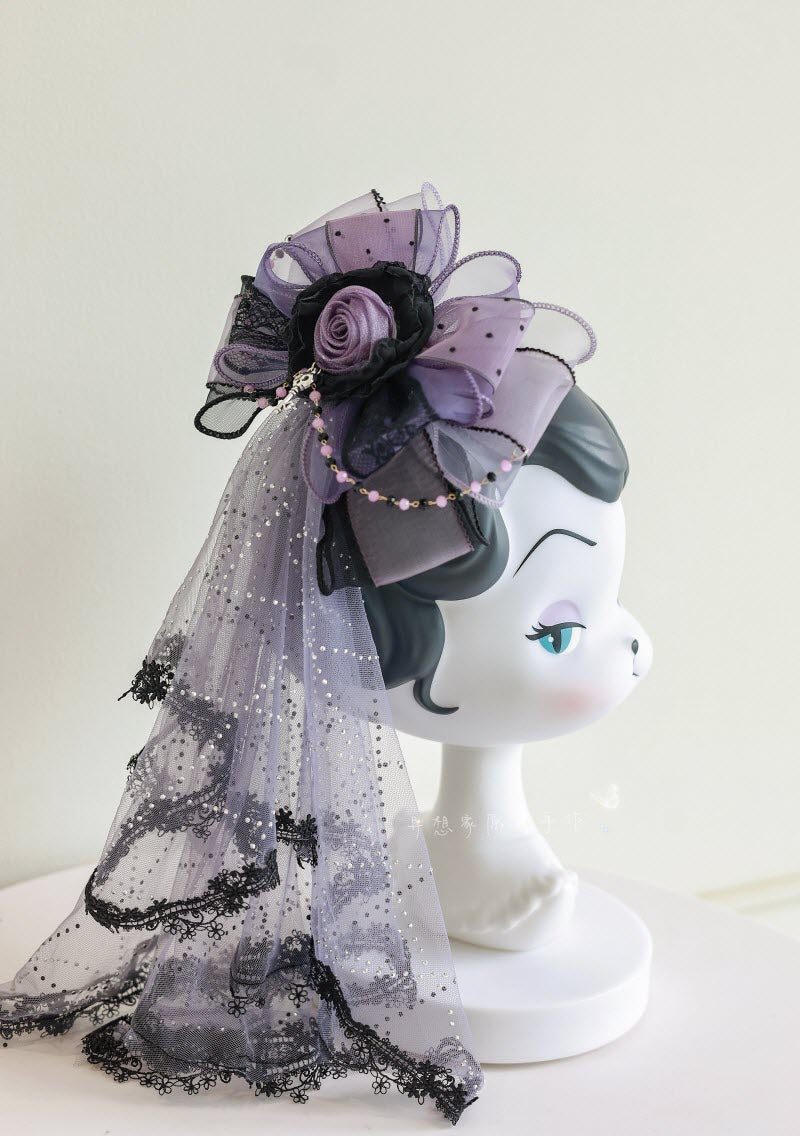 Rock Sweetheart - Gothic Witch Lolita JSK Full Set - image 6
