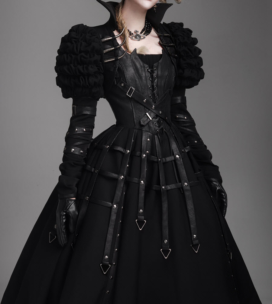 Wilde Jagd - Structured Gothic Lolita Bolero & JSK Set - image 6
