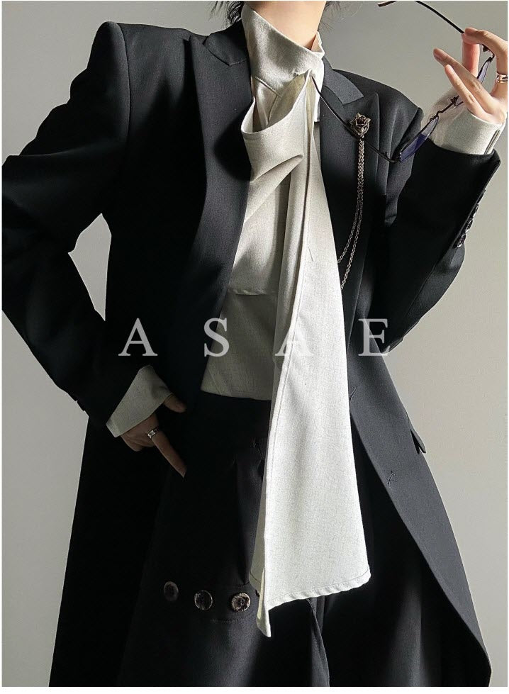 Vintage Echo - Long Ouji Suit Jacket - image 7